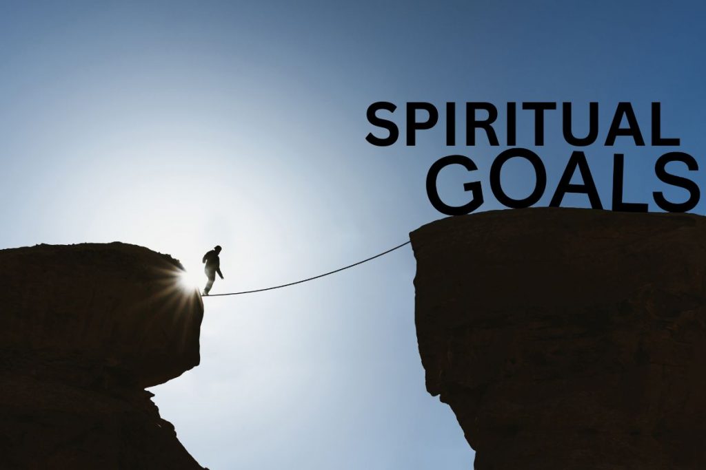 A person who tried to reach his spiritual goals.